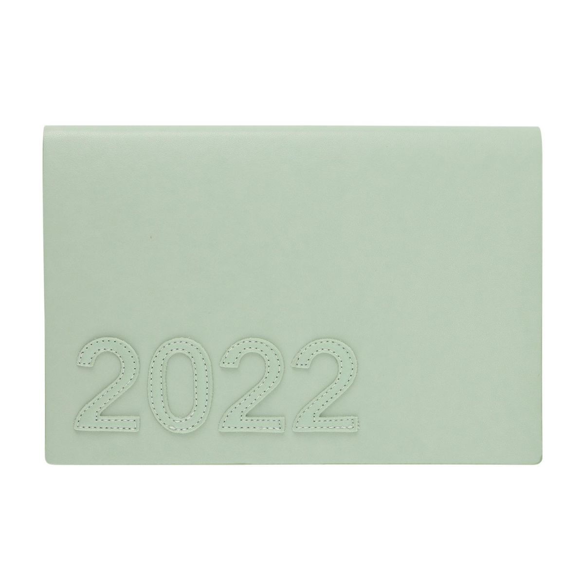 Agenda 2022 Planner A5 Diary Notebook and Journal Soft Notepad Weekly Daily Plan Sketchbook Stationery Note Book, Green