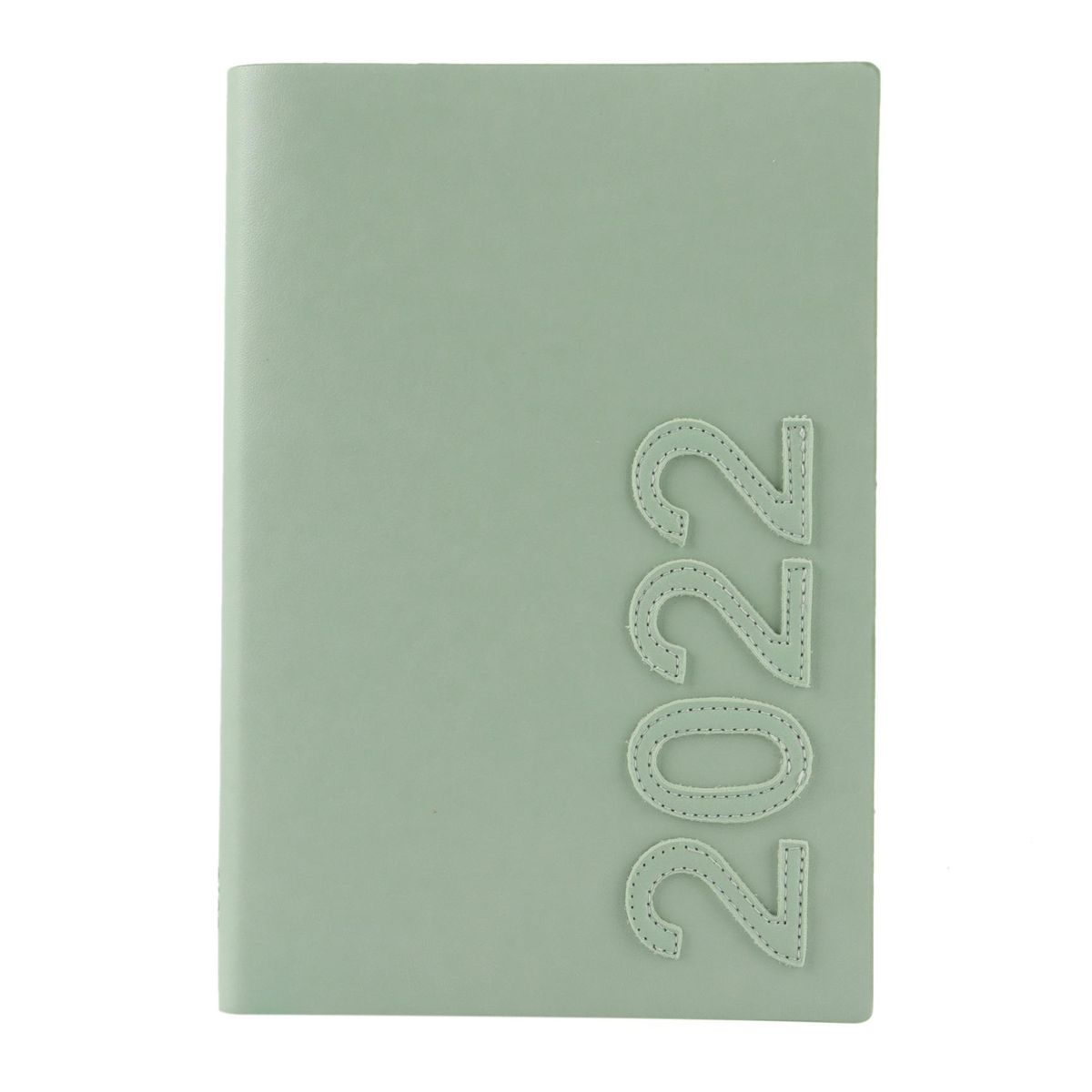 Agenda 2022 Planner A5 Diary Notebook and Journal Soft Notepad Weekly Daily Plan Sketchbook Stationery Note Book, Green