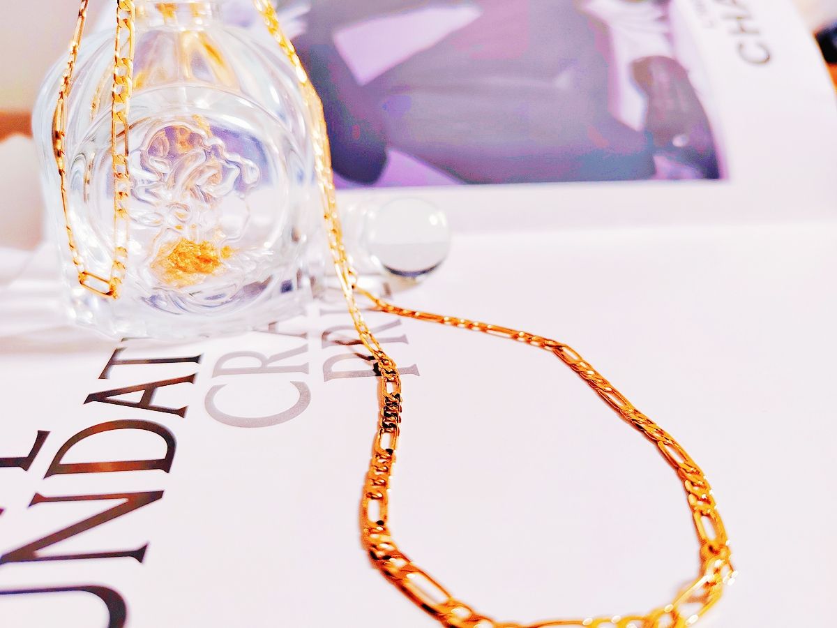 18K Real Gold Plated Ladies' Necklace Chain Women's Necklace
