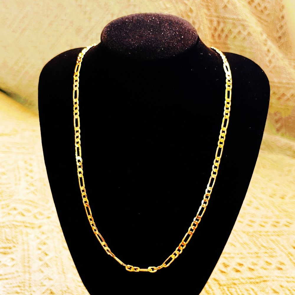 18K Real Gold Plated Ladies' Necklace Chain Women's Necklace