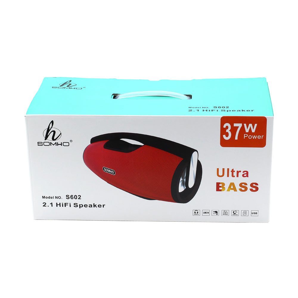 S602 Outdoor Portable Wireless Speaker 37W