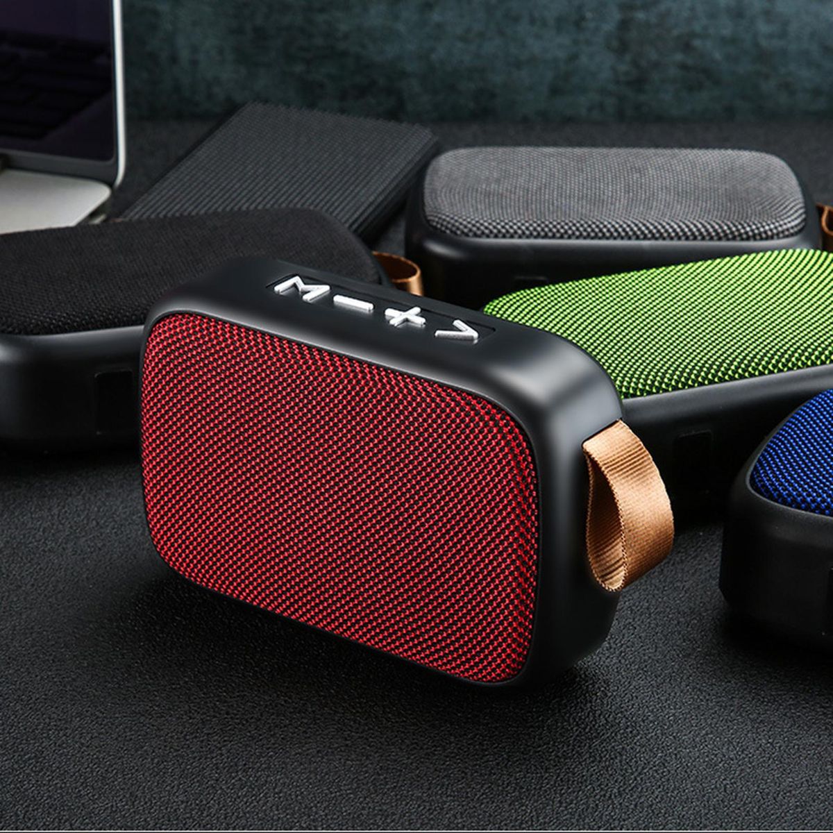 Portable Mini G2 6D Bass Bluetooth-compatible 4.2-Black