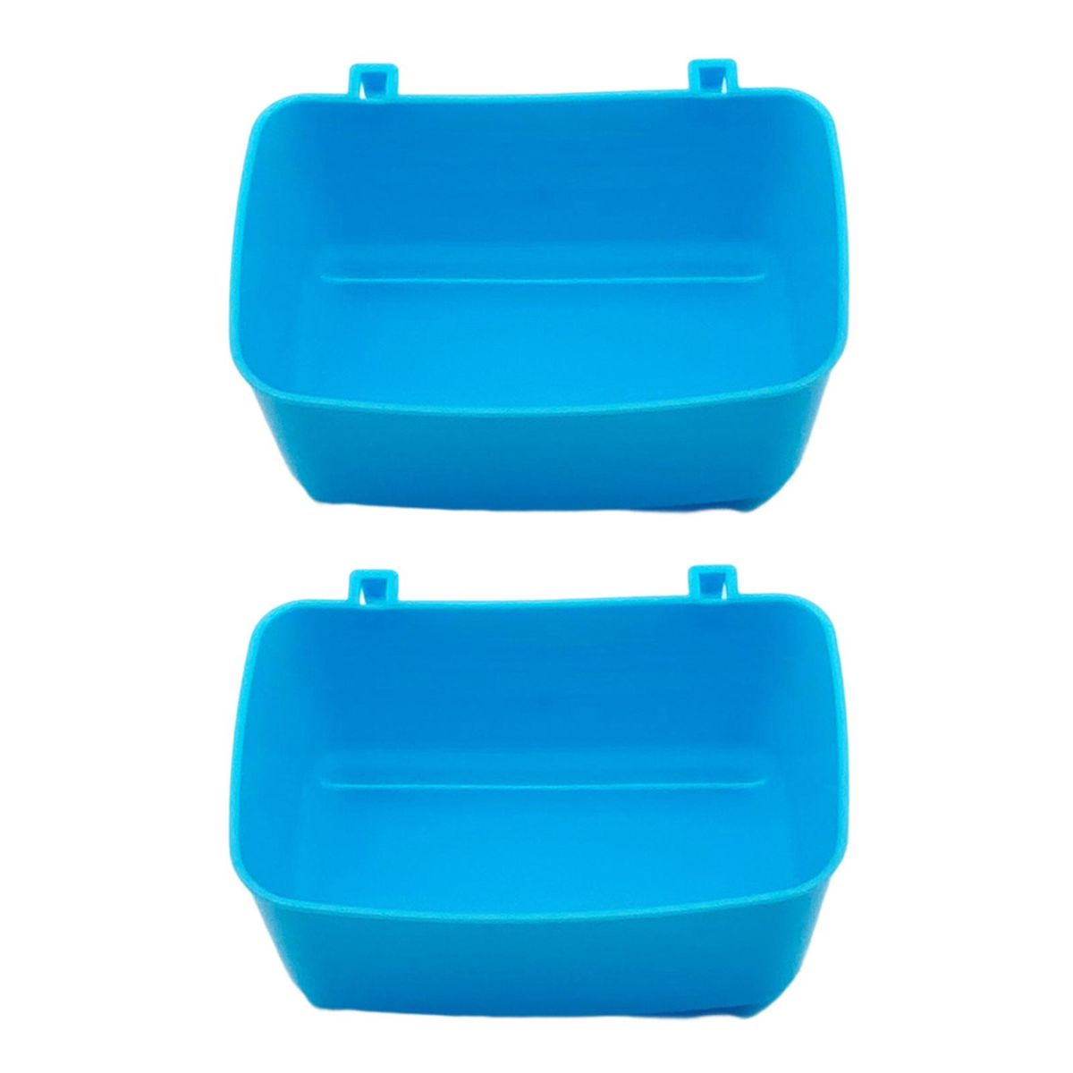 Pet Bowl with Rounded Edge Strong Durable Pet Bowl Blue