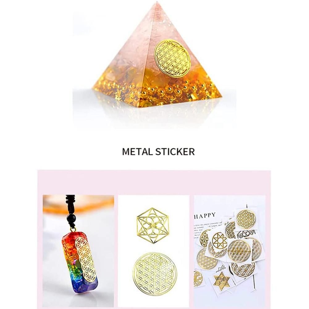 Pyramid Resin Molds, Resin Casting Silicone Molds for DIY Me