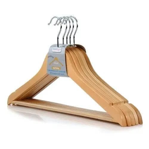 Wooden Hanger - 5 Pieces