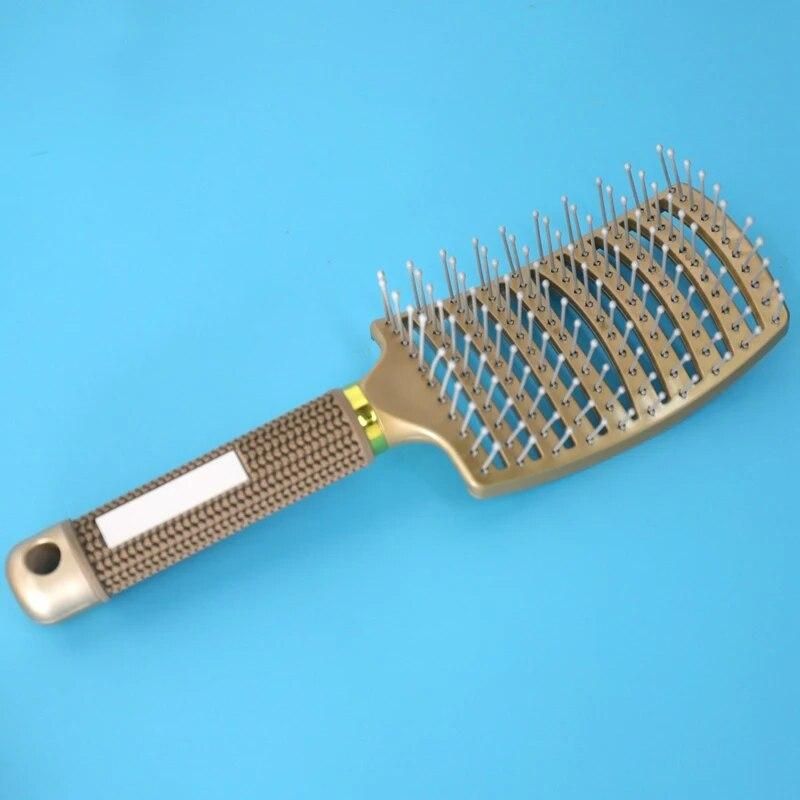 Hair Brush Detangling Hairbrush Fast Drying Hair Straight Barber Volume Comb Curved Anti Static Styling Tool