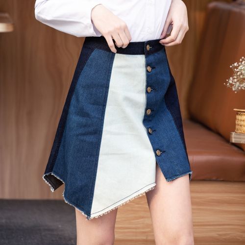 FashionPlus Size Skirt Women Denim Skirt