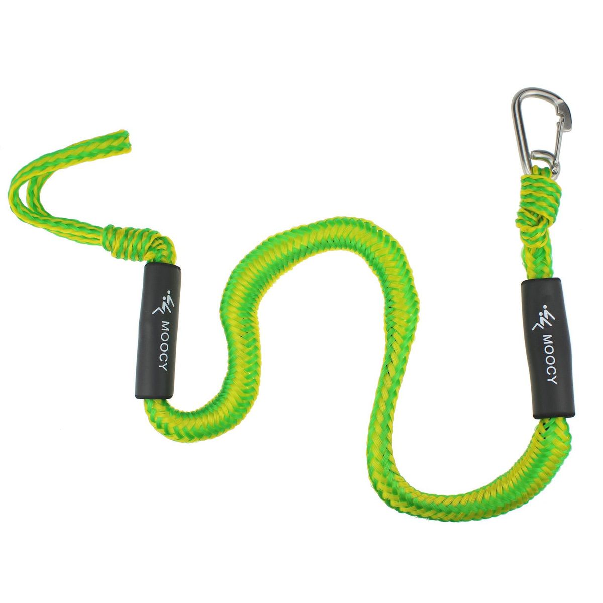 2-Pack Boat Bungee Dock Line with Hook Mooring Rope Boat Accessories for Boats Pontoon Jet WaveRunner Kayak