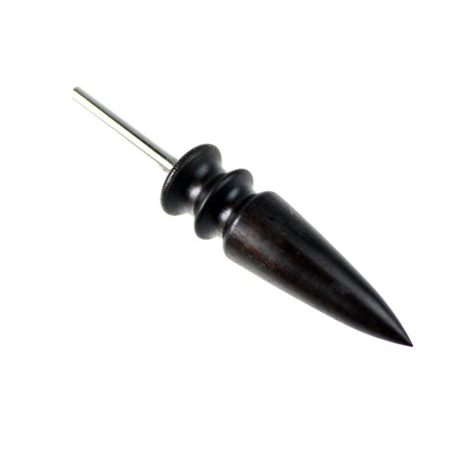 2pc Sharp Tip Narra Leather Burnisher Slicker Tool Polishing Drill DIY