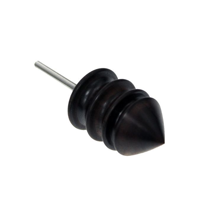 2pc Sharp Tip Narra Leather Burnisher Slicker Tool Polishing Drill DIY