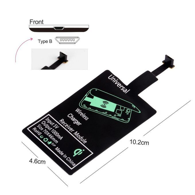 Qi Wireless Charger For IPhone X / 8 Plus Qi Fast Wireless Charging Pad For Samsung Galaxy S8/S7 Plus /S7//Note8 Xiaomi Redmi A1(Universal)