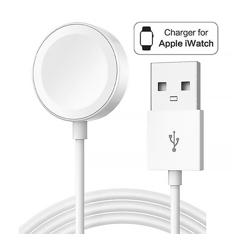 Magnetic Wireless Charger For Apple Watch Series Portable Fast Charging Station USB Charger Cable For IWatch 8 7 6 SE 5 4 3 2 1(#Type C 1M)
