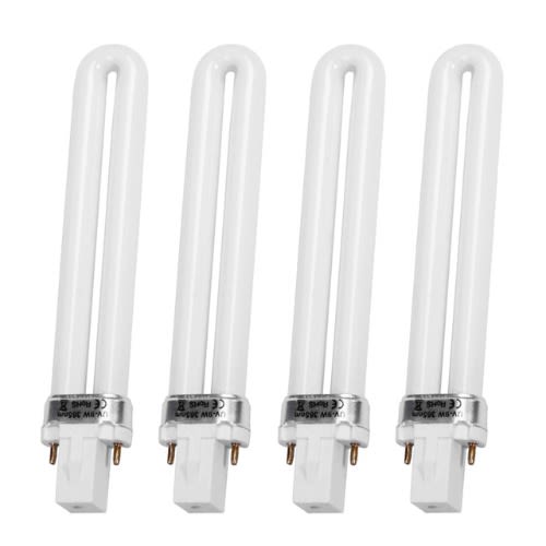 4pcs 9w Replacement Uv Lamp Light Bulb