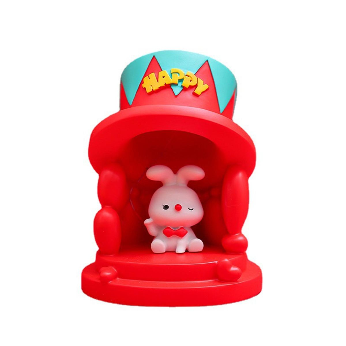 Cartoon LED Lamp Children Night Light Cartoon Bunny LED Bedside Lamp A