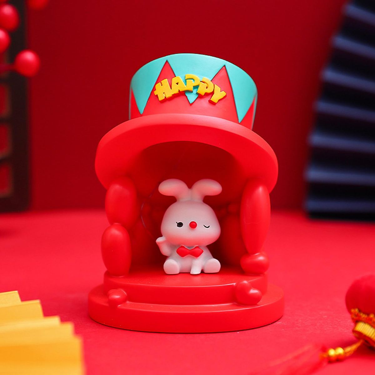 Cartoon LED Lamp Children Night Light Cartoon Bunny LED Bedside Lamp A