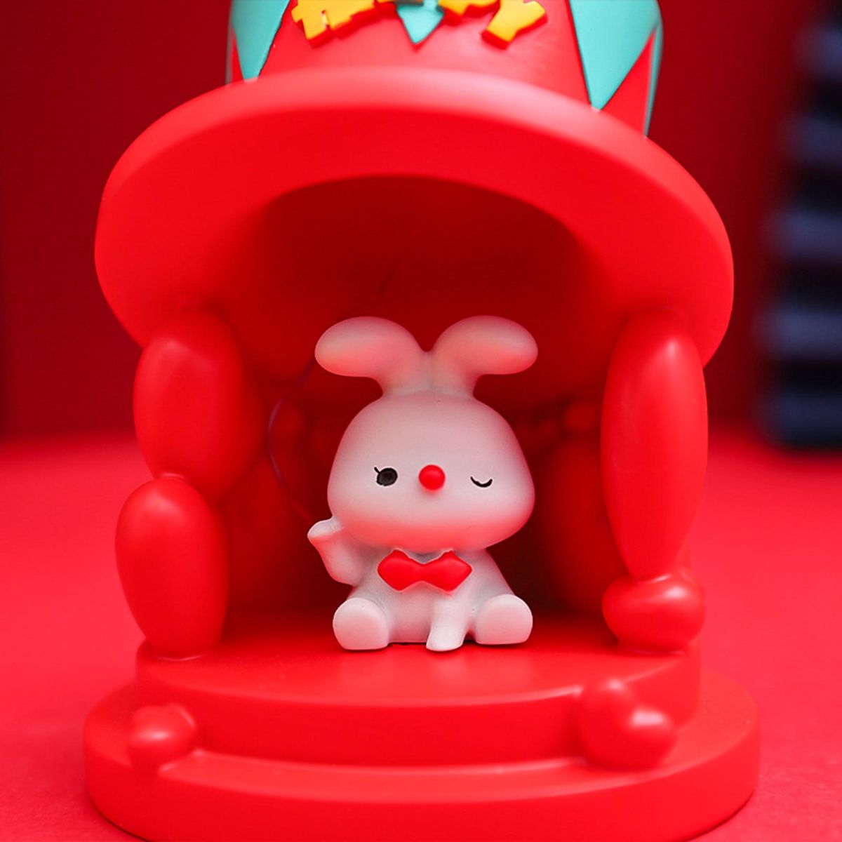 Cartoon LED Lamp Children Night Light Cartoon Bunny LED Bedside Lamp A