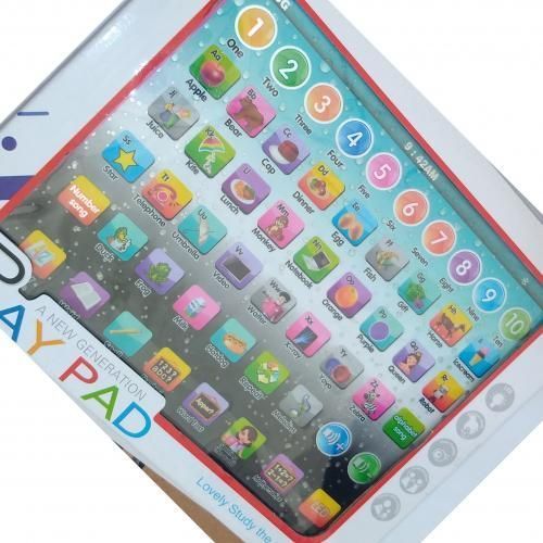 Kids Children Tablet Pad Electronic Preschool English Learning Tab
