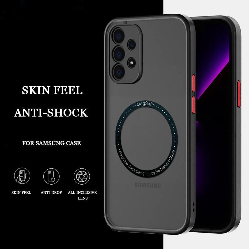For Funda Samsung Galaxy A54 A53 A73 A52S A52 A33 A72 A13 A12 A14 A71 A51 A32 A 13 52S 53 54 33 Phone Case Magnetic Magsafe Case