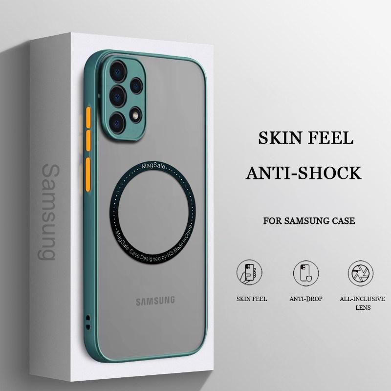 For Funda Samsung Galaxy A54 A53 A73 A52S A52 A33 A72 A13 A12 A14 A71 A51 A32 A 13 52S 53 54 33 Phone Case Magnetic Magsafe Case