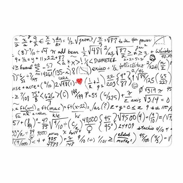Formulas Scrawl Lap Skin Sticker Decal For Macbook Sticker