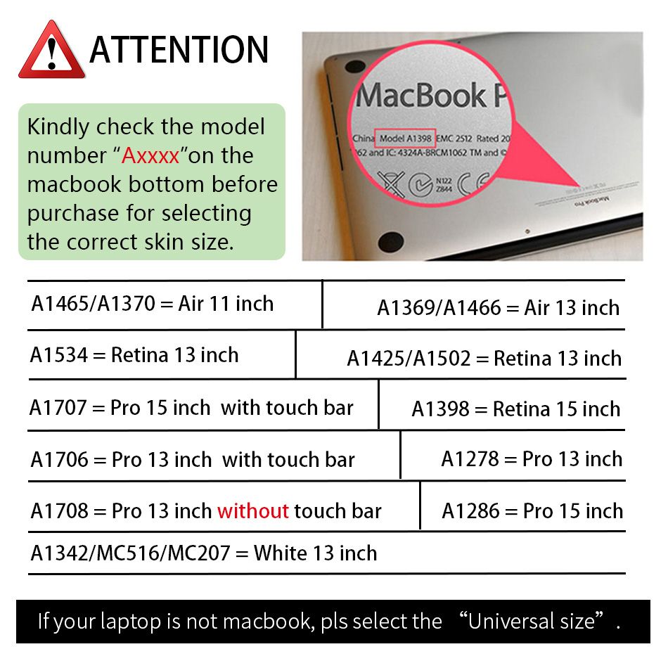 Formulas Scrawl Lap Skin Sticker Decal For Macbook Sticker