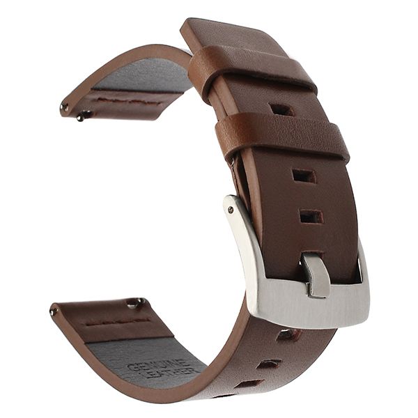 22mm Genuine Clic Leather Strap For Xiaomi Haylou Solar LS05 Wristband 22mm For Xiaomi Haylou Solar LS05 Smart Watch