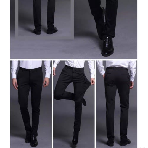 Smart Suit Trouser For Men - Black