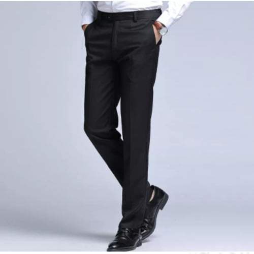 Smart Suit Trouser For Men - Black