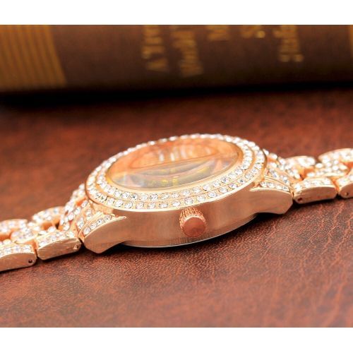 Womens Rose Gold Watch Ladies Wrist Watch