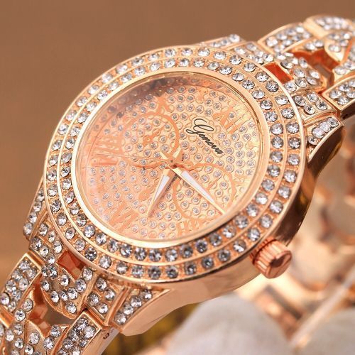 Womens Rose Gold Watch Ladies Wrist Watch