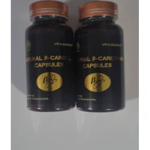 Natural B-Carotene Capsules With Glutathione-30Capsules