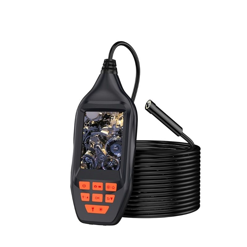 G6DA Lightweight 3 Inches IPS Screen Industrial Borescope Used In Car Spark Plugs Wall Drilling Rusty Water S Flexible-10-B