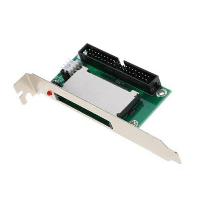40-Pin Cf Flash Card To 35 Ide Converter Adapter Pci Bracket Back Panel