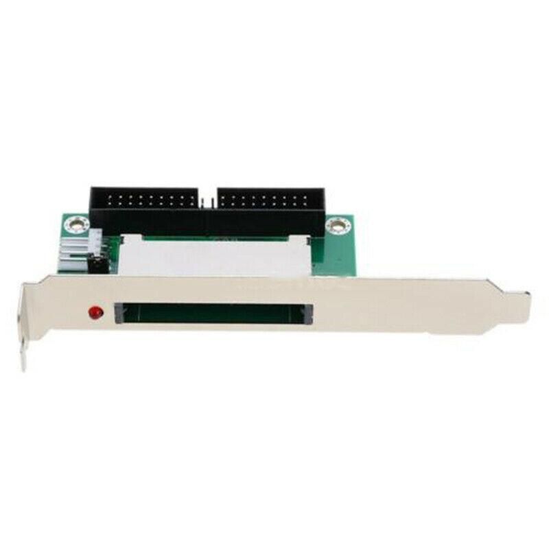 40-Pin Cf Flash Card To 35 Ide Converter Adapter Pci Bracket Back Panel
