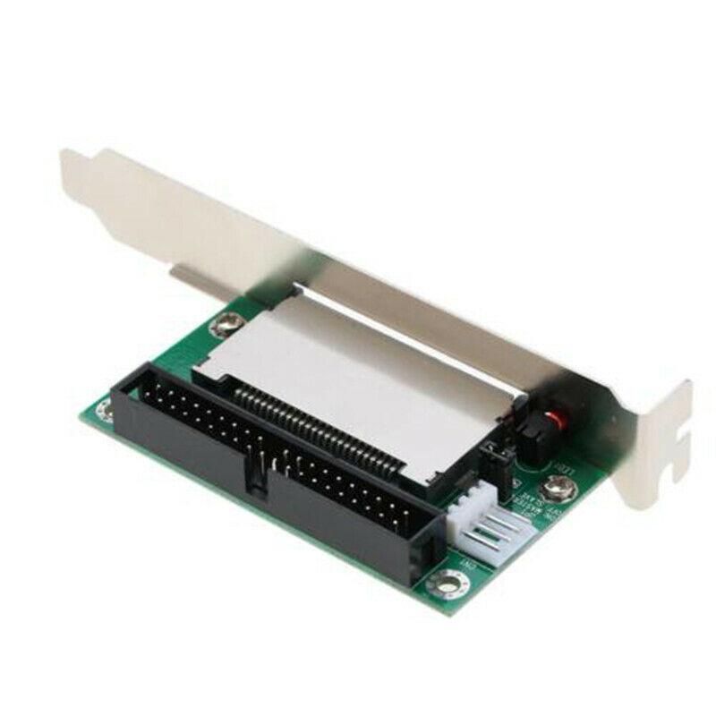 40-Pin Cf Flash Card To 35 Ide Converter Adapter Pci Bracket Back Panel