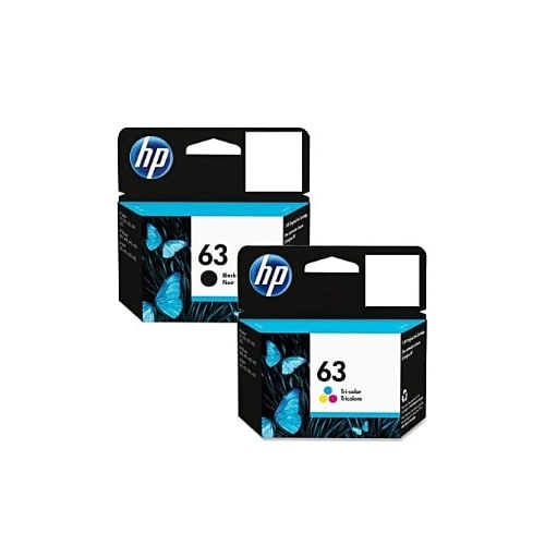 63 Ink Cartridge - Black & Tri Color Combo