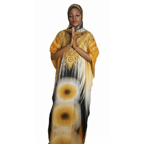 Boubou V-Neck Dress For Women