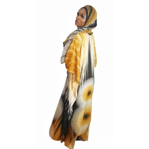 Boubou V-Neck Dress For Women