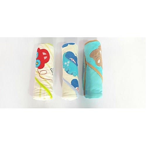 Baby Towel X 3 Pieces- Multicolor