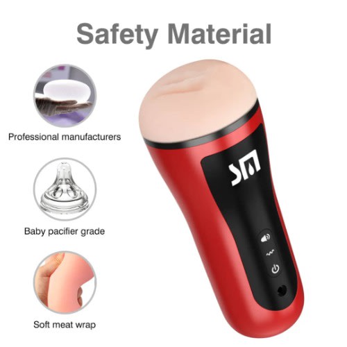 Rechargeable Vibrating Multispeed Pussy Cup Male Masturbator Fleshlight Vibrator Pussy