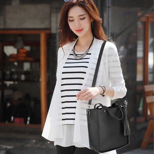 Ladies Leather Handbag - Set of 4