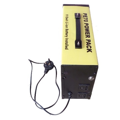 All In One Inverter With Very Powerful Inbuilt Lithium Batteries (model Pe 70)