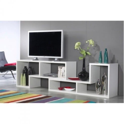 J Best  - Stewart Sustainable Wood Geometric Bookcase - 77