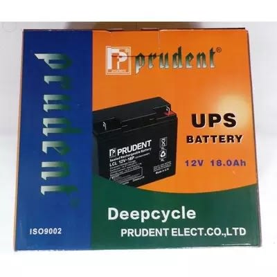 Prudent 12v 18ah Rechargeable Battery