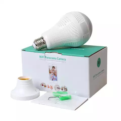Smart 360 Degree Wifi Camera Wireless Light Bulb Ip Camera 1080phd