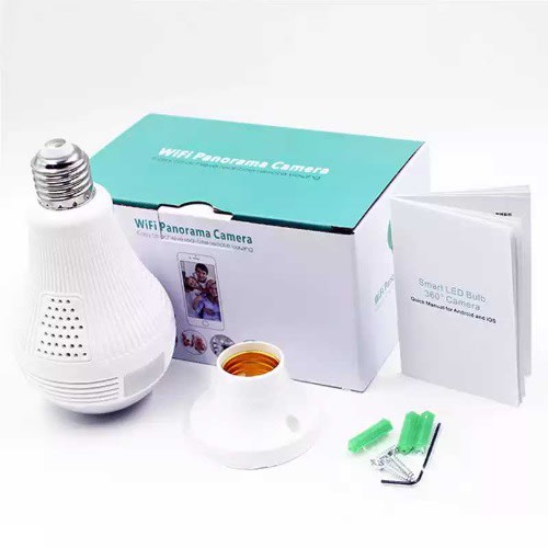 Smart 360 Degree Wifi Camera Wireless Light Bulb Ip Camera 1080phd
