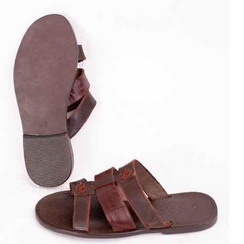 Men's Slippers - Brown