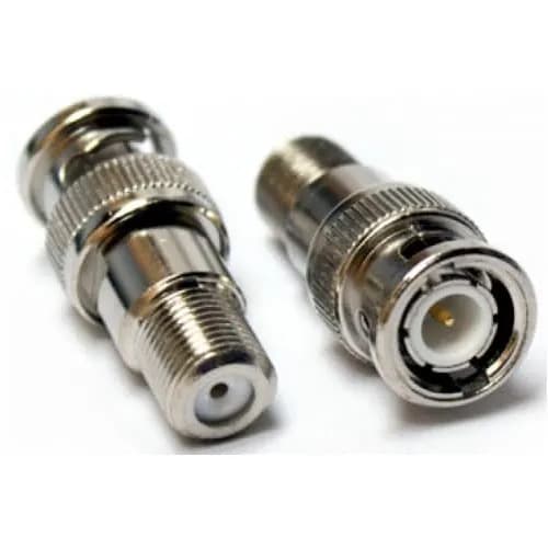 Bnc Male To Av Female Plug Connector For Cctv Camera - 100 Pieces
