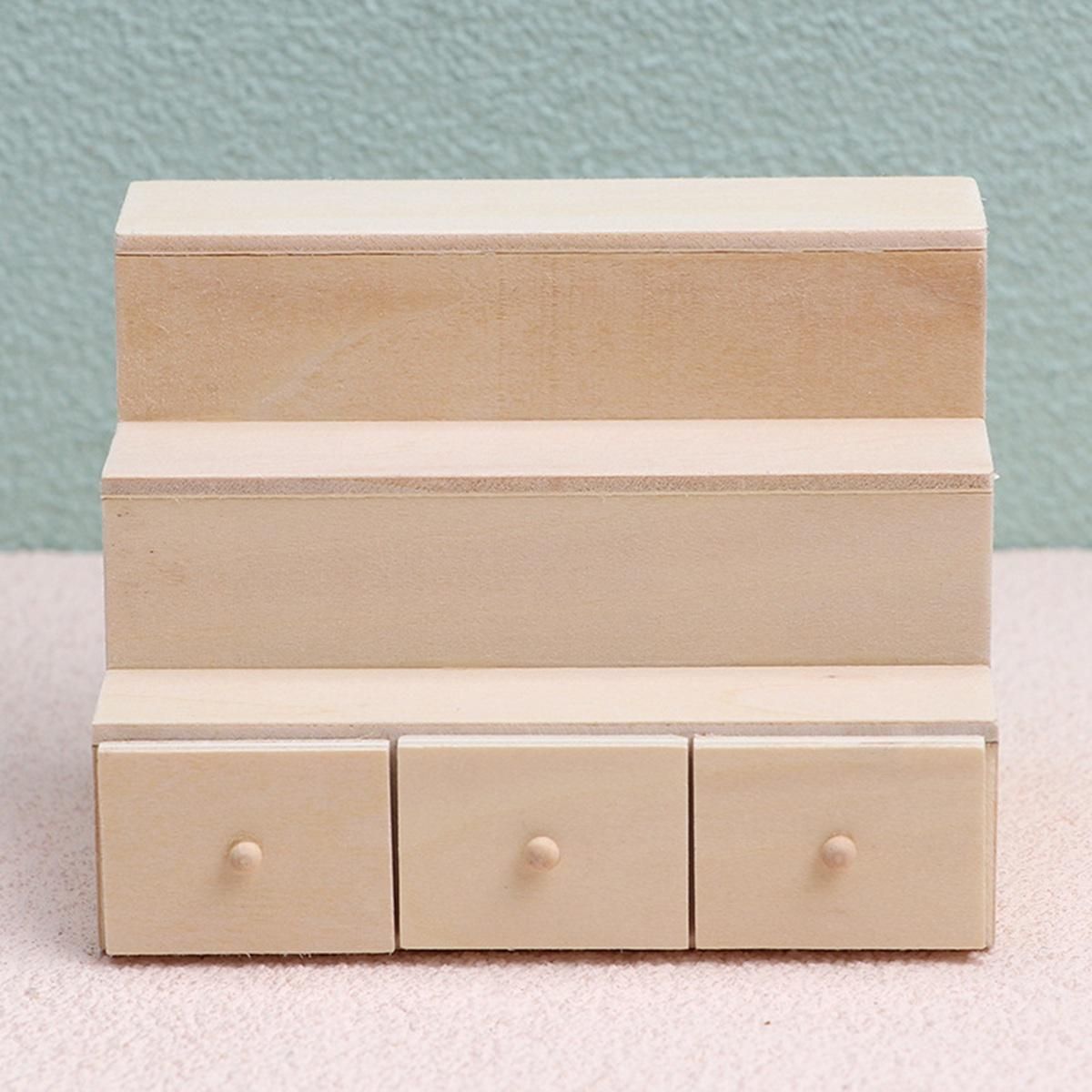 1:12 Miniature Display Stand Supermarket Shelves