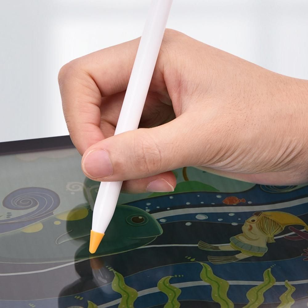 8Pcs Pen Nib Case for Apple Pencil 2Nd Generation Silicone Pencil Tip Cover for Pencil 1St Pen Cap Protector-1